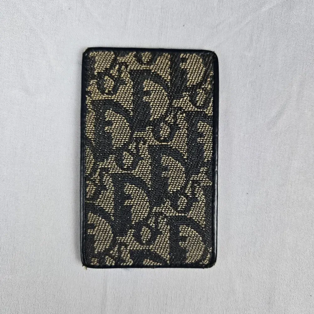 Dior Monogram Card Holder Wallet